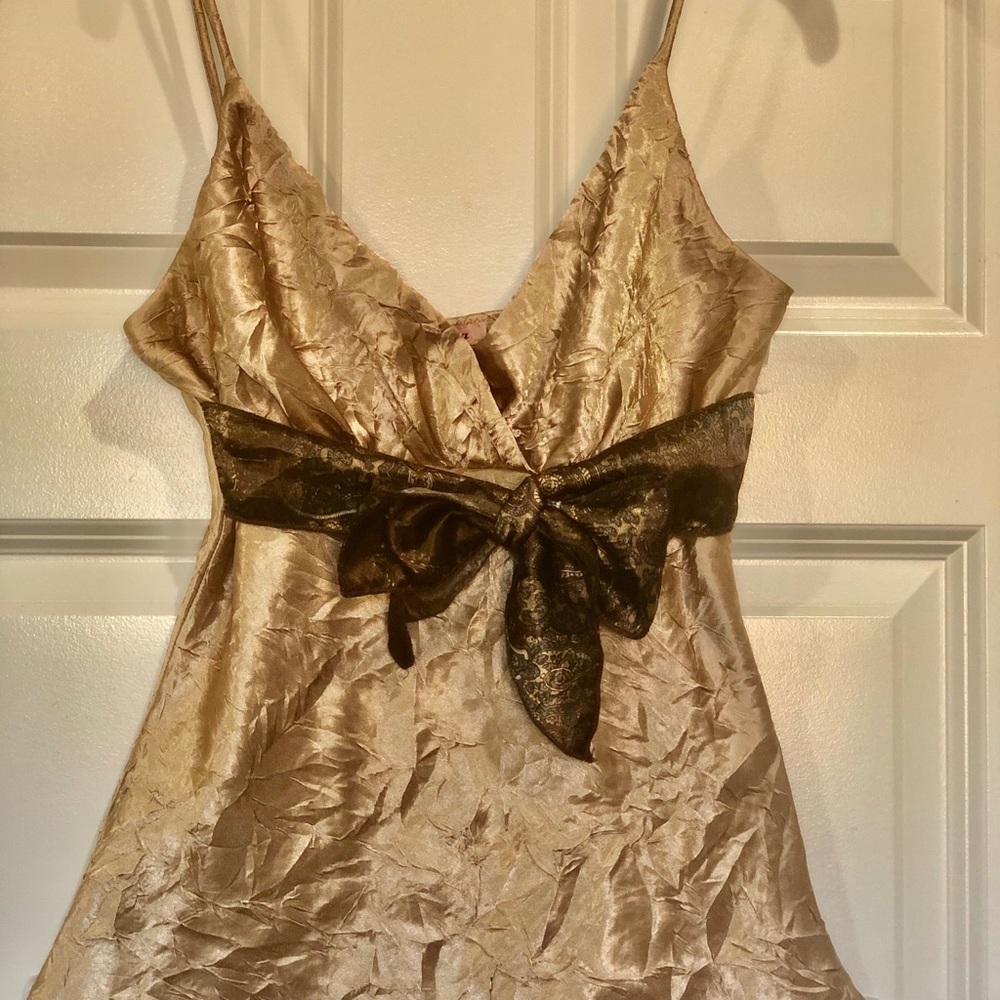 Papaya shirt gold with belt